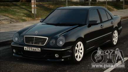 Mercedes-Benz E420 W210 Black for GTA San Andreas