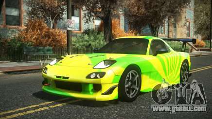 Mazda RX-7 Urshimo S7 for GTA 4
