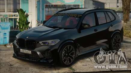 BMW X5M 2020 Blek for GTA San Andreas