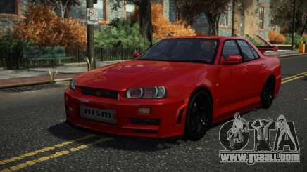 Nissan Skyline R34 Grezol for GTA 4