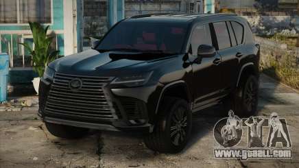 Lexus LX500D Black for GTA San Andreas