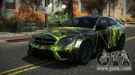 Mercedes-Benz C63 AMG Hugrax S12 for GTA 4
