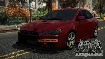 Mitsubishi Lancer Evo X Voksa for GTA 4