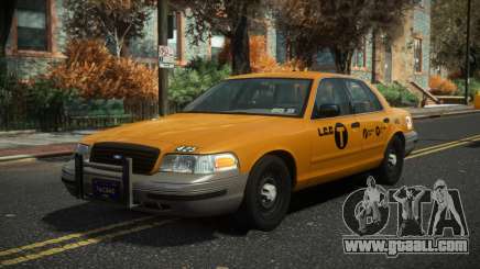 Ford Crown Victoria Taxi Semkoza for GTA 4