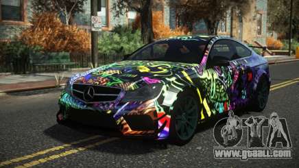 Mercedes-Benz C63 AMG Hugrax S13 for GTA 4