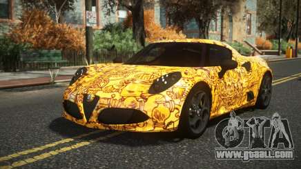 Alfa Romeo 4C Nukeem S3 for GTA 4