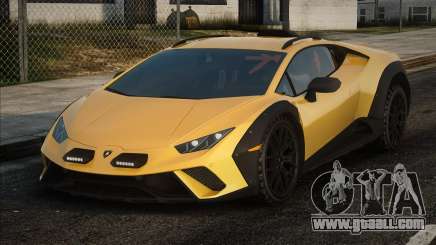 Lamborghini Huracan Sterrato Yellow for GTA San Andreas
