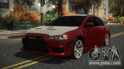 Mitsubishi Lancer Evolution X Volch for GTA 4