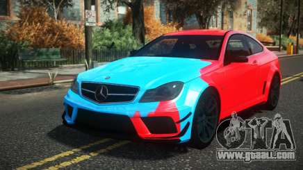 Mercedes-Benz C63 AMG Hugrax S3 for GTA 4