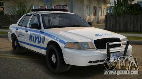 2011 Ford Cown vic NYPD for GTA San Andreas