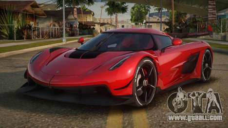 Koenigsegg Jesko 20th for GTA San Andreas
