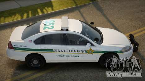 Chevrolet Impala OCSO Modified for GTA San Andreas