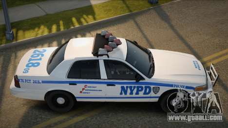 2011 Ford Cown vic NYPD for GTA San Andreas