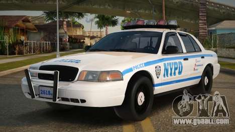 2011 Ford Cown vic NYPD for GTA San Andreas