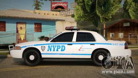 2011 Ford Cown vic NYPD for GTA San Andreas