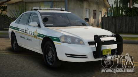 Chevrolet Impala OCSO Modified for GTA San Andreas