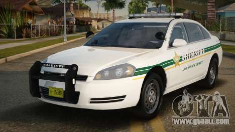 Chevrolet Impala OCSO Modified for GTA San Andreas