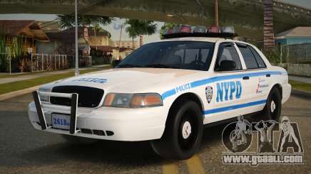 2011 Ford Cown vic NYPD for GTA San Andreas
