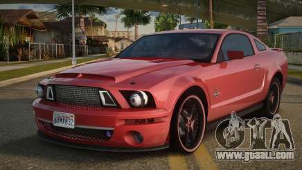 Shelby GT500 2007 for GTA San Andreas