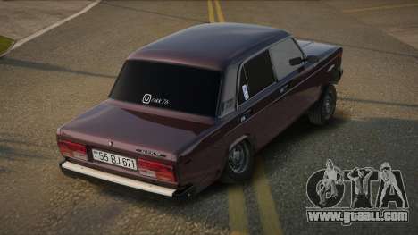 Vaz 2107 Aze Style for GTA San Andreas