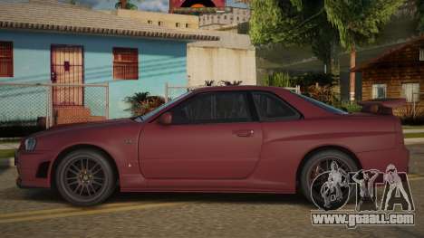 2002 Nissan Skyline R34 for GTA San Andreas