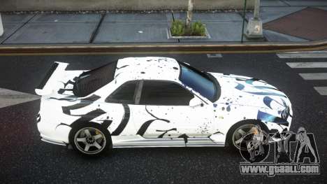 Nissan Skyline R34 JML S7 for GTA 4