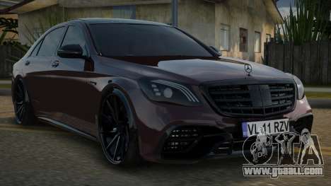Mercedes-Benz S63 AMG W222 v1.2 for GTA San Andreas
