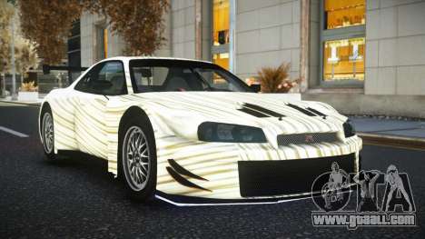 Nissan Skyline R34 YHL S10 for GTA 4