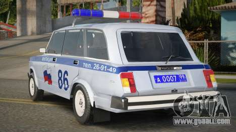 VAZ 2104 Moscow Police for GTA San Andreas
