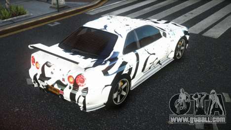 Nissan Skyline R34 JML S7 for GTA 4