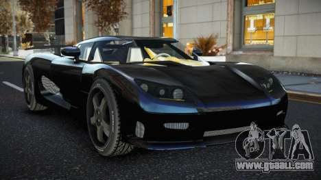 Koenigsegg CCRT Precilo for GTA 4