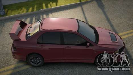 Mitsubishi Lancer Evolution IX MR Edition [RHA] for GTA San Andreas