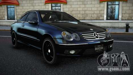 Mercedes-Benz CLK55 AMG Pakugu for GTA 4