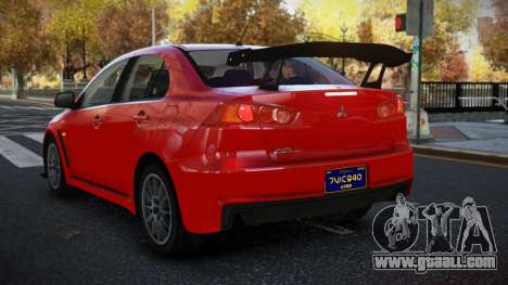 Mitsubishi Lancer Evo X Velcis for GTA 4