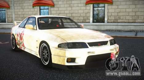 Nissan Skyline R33 Elnale S8 for GTA 4