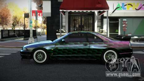 Nissan Skyline R33 Tixol S10 for GTA 4