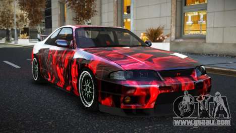 Nissan Skyline R33 Tixol S5 for GTA 4