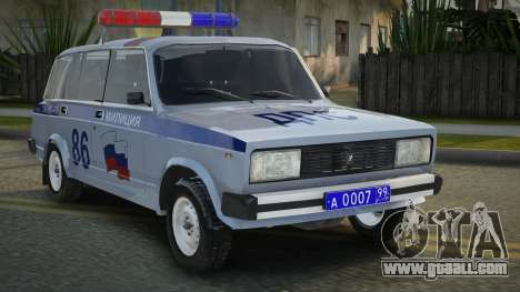 VAZ 2104 Moscow Police for GTA San Andreas