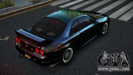 Nissan Skyline R33 Tixol S10 for GTA 4