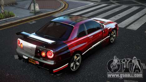 Nissan Skyline R34 JML S9 for GTA 4