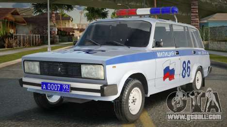 VAZ 2104 Moscow Police for GTA San Andreas