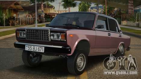 Vaz 2107 Aze Style for GTA San Andreas