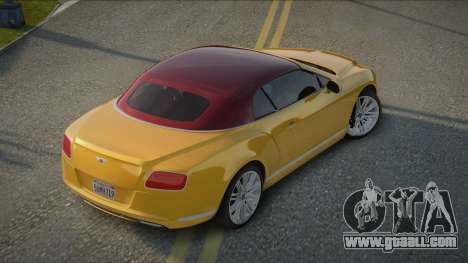 Bentley Continental GT Vinla for GTA San Andreas