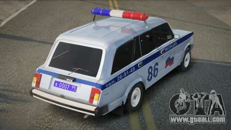 VAZ 2104 Moscow Police for GTA San Andreas