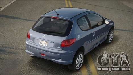 Peugeot 206 GTI V1.1 for GTA San Andreas