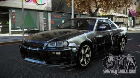 Nissan Skyline R34 JML S8 for GTA 4