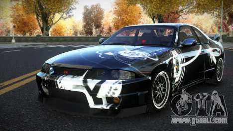 Nissan Skyline R33 Elnale S4 for GTA 4