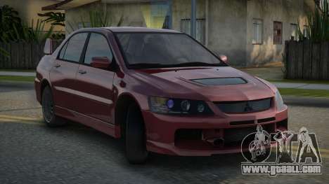 Mitsubishi Lancer Evolution IX MR Edition [RHA] for GTA San Andreas