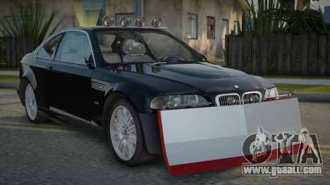 BMW M3 E46 Zombie Apocalypse for GTA San Andreas