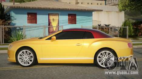 Bentley Continental GT Vinla for GTA San Andreas